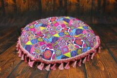 OVAL PUF SALON BALKON KIŞ BAHÇESİ YER  MİNDERİ