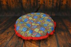 OVAL PUF SALON BALKON KIŞ BAHÇESİ YER  MİNDERİ